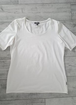 Базовая белая футболка из хлопка kenny s