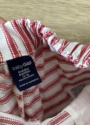 Дитячі шорти в смужку gap3 фото