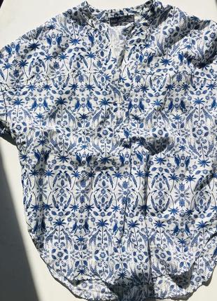Блуза лен от m&amp;s5 фото