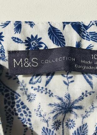 Блуза лен от m&amp;s6 фото