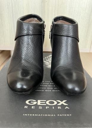 Женские кожаные полуботинки geox 35р