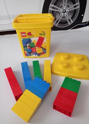 Lego duplo. конструктор в ведерке 2272