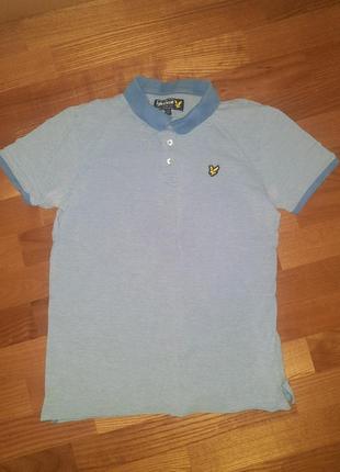 Футболка, поло lyle scott 14-15 лет.