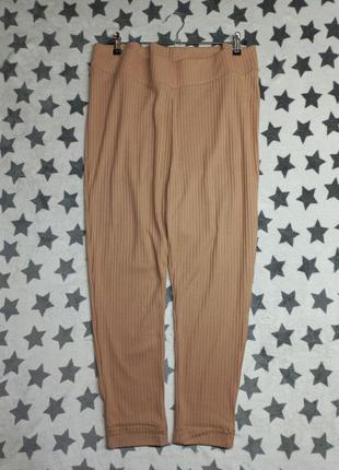 Стильные женские брюки батал в рубчик george размер 201 фото