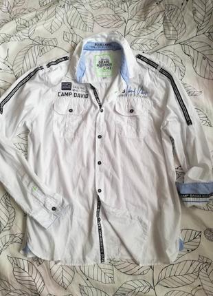 Котонова сорочка camp david