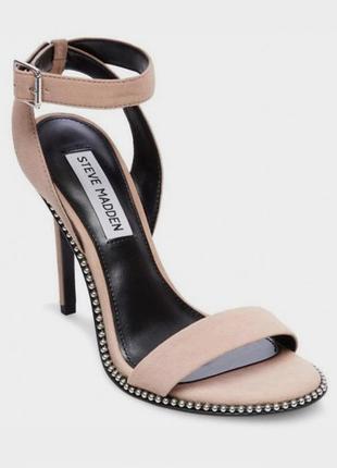 Женские босоножки на широком каблуке steve madden оригинал кожа 38р 9t73