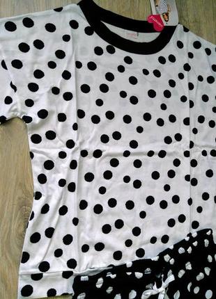 Роскошный женский домашний костюм, пижама, штаны + футболка, одежда для дома, туречна3 фото