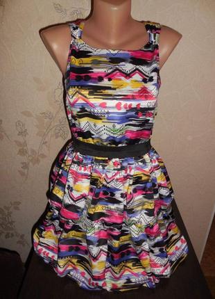 Платье m&amp;s, низ пошит тюльпаном, 11-12 лет (152 см)