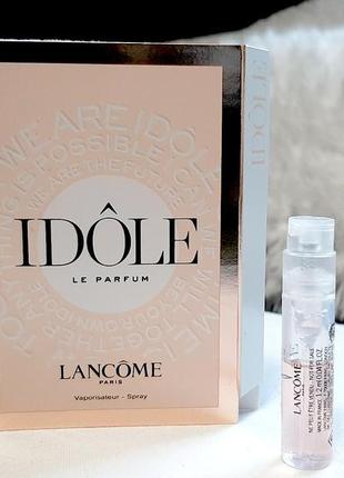 Lancome idole💥оригінал мініатюра пробник mini spray 1,2 мл книжка