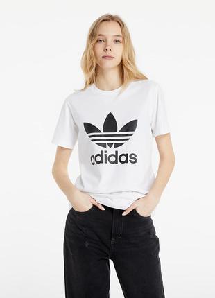 Оригинальная футболка adidas adicolor classics trefoil tee / h06644