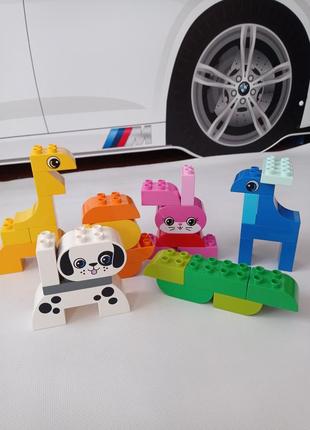 Lego duplo. набір тварин.