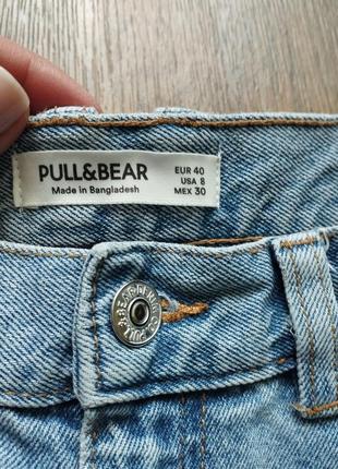 Крутые джинсы mom pull &amp; bear3 фото