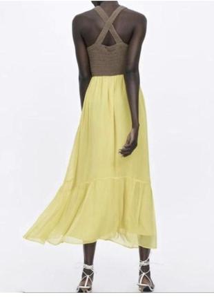 Роскошный яркий сарафан платье вязаный макраме4 фото