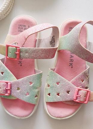 Блестящие сандалии артикул: 15812