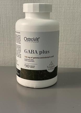 Гамма-аміномасляна кислота ostrovit gaba plus 90 талеток