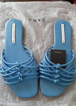 Шльопанці zara. 38. нові