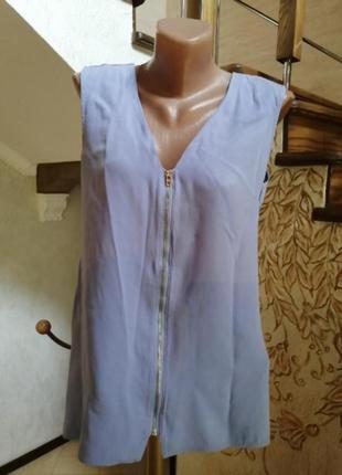 Блуза цвет фиалки, s/m/l1 фото