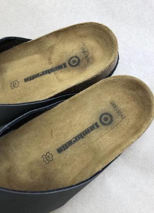 Шлепанцы вьетнамки lambretta в стиле birkenstock с ортопедической кожаной стелькой. размер 426 фото