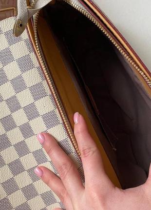 Сумочка lv multi pochette white chess 8