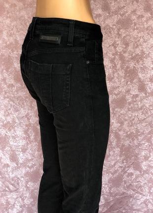 Black джинсы burberry brit 24r w25 l34 stretfield straight leg оригинал4 фото
