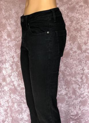 Black джинсы burberry brit 24r w25 l34 stretfield straight leg оригинал2 фото