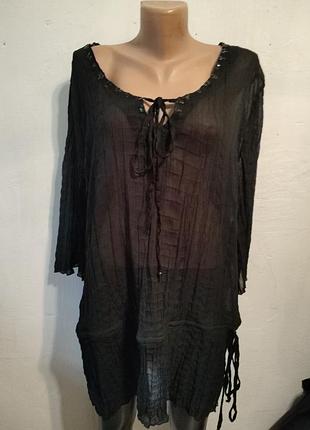 Блузка удлененая