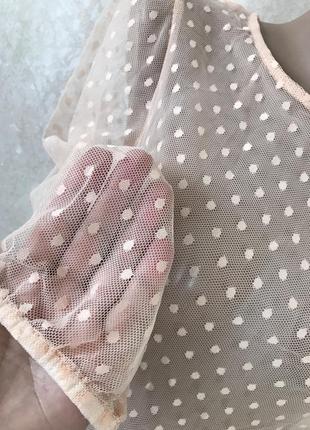 Фирменная нарядная блузка сетка4 фото