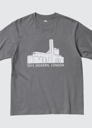 Футболка с графическим принтом museums of the world tate ut uniqlo