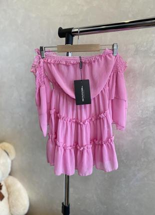 Ніжна пляжна блуза prettylittlething