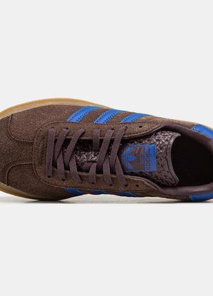 Женские кроссовки adidas gazelle bold brown blue 36-37-38-39-406 фото