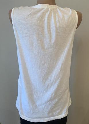 Стильная легкая хлопковая блузка с шитьем6 фото