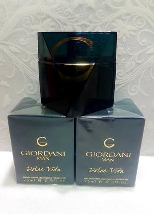 Giordani man dolce vita by oriflame. мужская туалетная вода джордани мэн дольче вита орифлейм 75 мл.3 фото