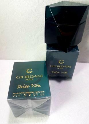 Giordani man dolce vita by oriflame. мужская туалетная вода джордани мэн дольче вита орифлейм 75 мл.4 фото