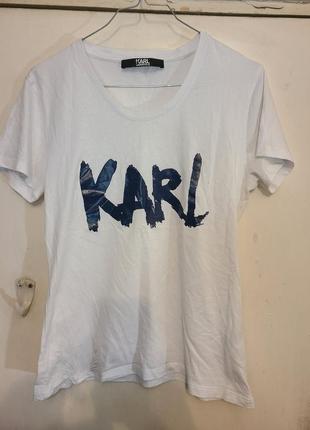 Футболка karl lagerfeld.