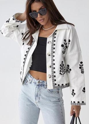 Знижки🔥вишитий жакет піджак вишиванка