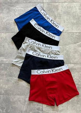 Набор трусы боксерки calvin klein2 фото