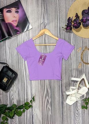 Фиолетовый тонкий топ #1765, 1766, 1767, 1768