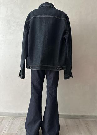 Раритетная классическая джинсовая куртка унисекс6 фото
