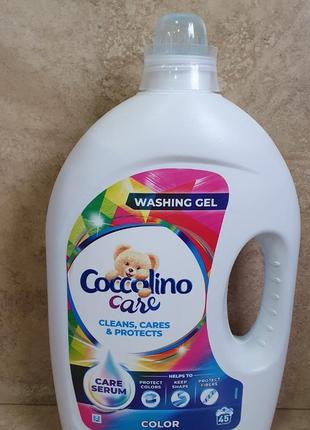 Гель для прання кольорових речей coccolino care 1.8 л