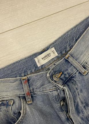 Кльош жіночі джинси з високою талією mango2 фото