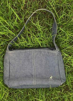 Kangol vintage сумка denim bag оригинал1 фото