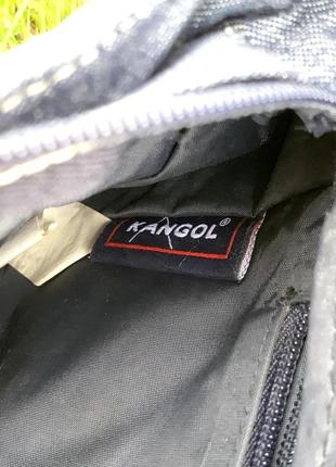 Kangol vintage сумка denim bag оригінал4 фото
