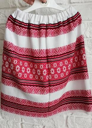 Спідниця вишиванка, 134 зріст, нова5 фото