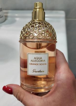 Guerlain aqua allegoria orange soleia делюсь своим парфюмом