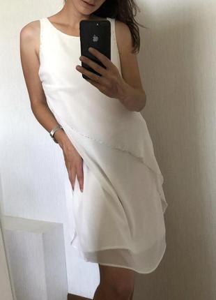 Белое платье esprit