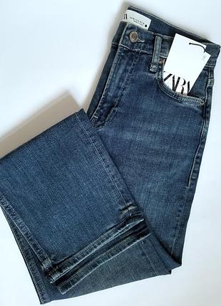 Zara джинси, джинсы зара, slim cropped