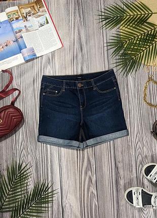 Джинсові темно-сині шорти george # 2693