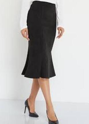 Класна спідниця з еко-замша.