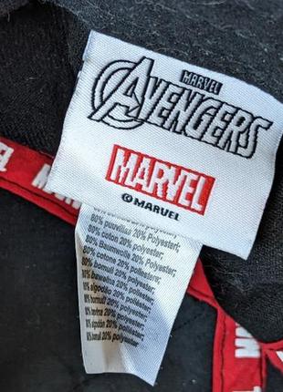 Бейсболка marvel avengers baseball cap metal logo (official marvel product)5 фото