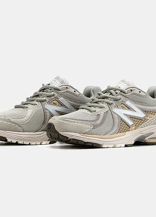 Мужские кроссовки new balance 860 v2 grey beige 40-41-42-43-44